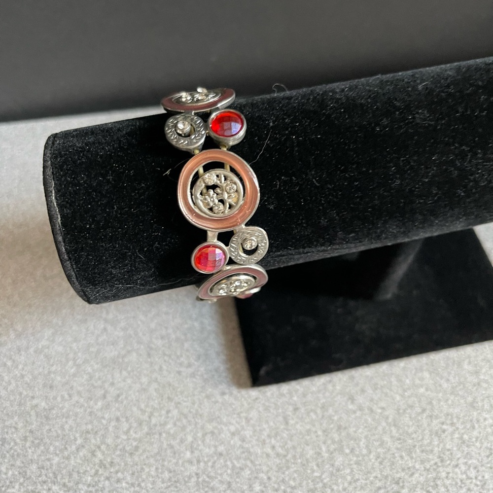 Elegant Multi-Colour Circle Stretch  Bracelet